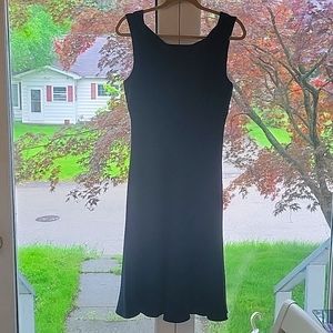 J. Crew Silk navy blue dress US size 10